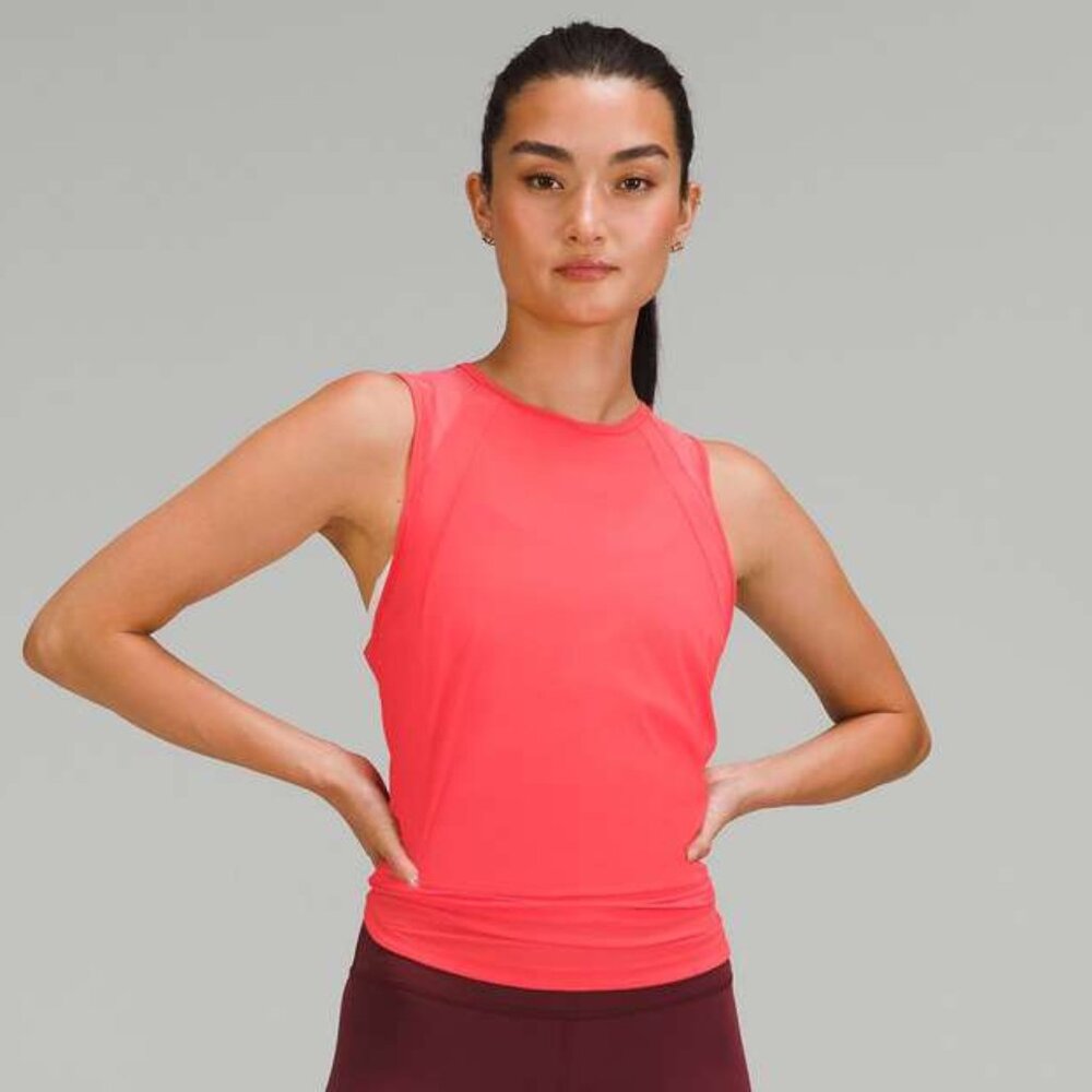 Lululemon Women's Sculpt Tank Top - Pink/Red